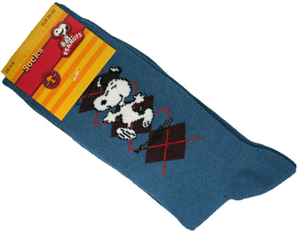 Women's Happy Snoopy Crew Length Socks - snoopn4pnuts.com