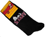 Women's Sleeping Snoopy Crew Length Socks