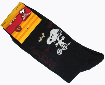 Women's Snoopy Love Crew Length Socks - snoopn4pnuts.com