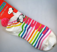 Snoopy No Show Pom-Pom Socks