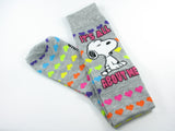 Snoopy Knee High Socks With Glitter Accents