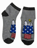 Snoopy Patriotic Ankle Socks