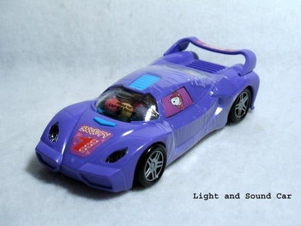 Snoopy Candy - Filled Toy Race Car With Lights and Sound (Near Mint) - snoopn4pnuts.com