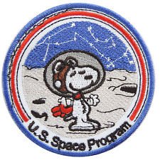 Snoopy Astronaut Patch - U.S. Space Program - snoopn4pnuts.com