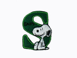 Snoopy Letter Patch - S