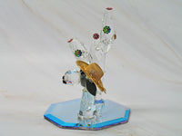 Silver Deer Vintage Crystal Spike With Cactus Figurine - EXTREMELY RARE! - snoopn4pnuts.com