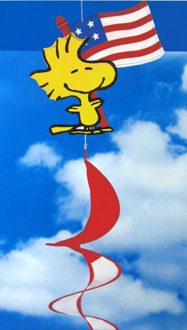 Non-Vintage Twirling (Spinner)  Flag - Patriotic 4Th Of July Woodstock