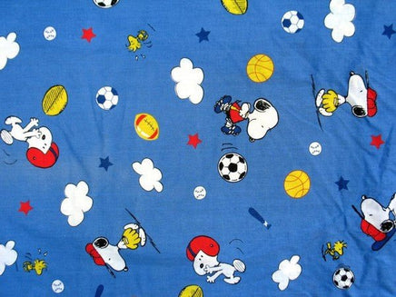 Lambs & Ivy Snoopy Sport Fitted Crib Sheet - snoopn4pnuts.com