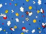 Lambs & Ivy Snoopy Sport Flat/Fitted Sheet