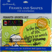 Peanuts Sports Kit For Scrapbooks