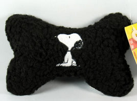 Snoopy Bone-Shaped Sherpa Squeaker Toy