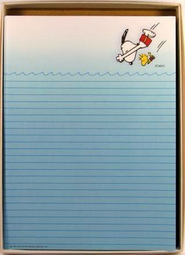 Snoopy Swimmer Vintage Stationery - snoopn4pnuts.com