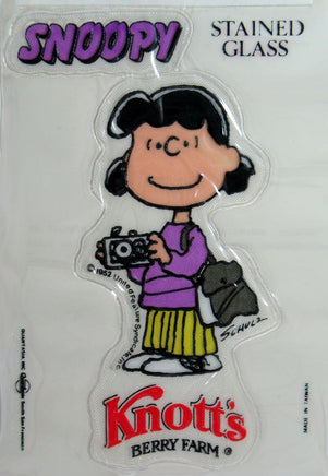 Lucy Stained Glass Sticker