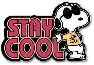 Joe Cool Sticker - "Stay Cool"