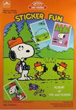 Snoopy and Friends Sticker Fun Book (New But Near Mint)