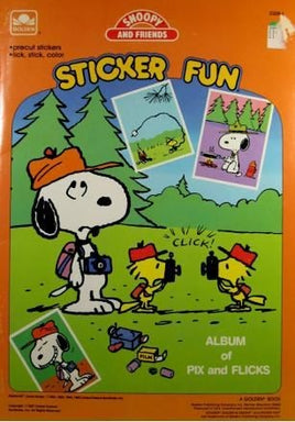 Snoopy And Friends Sticker Fun Book
