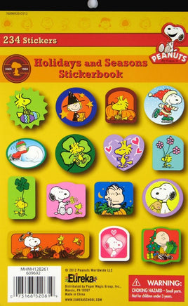 Peanuts Gang Holiday And Seasonal Sticker Book