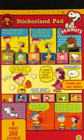 Peanuts Gang Stickerland Sticker Pad - 268 Stickers!