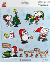 Snoopy Christmas Stickers