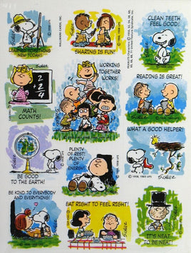Peanuts Gang Rewards Stickers