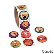 Peanuts Gang Halloween Sticker Set