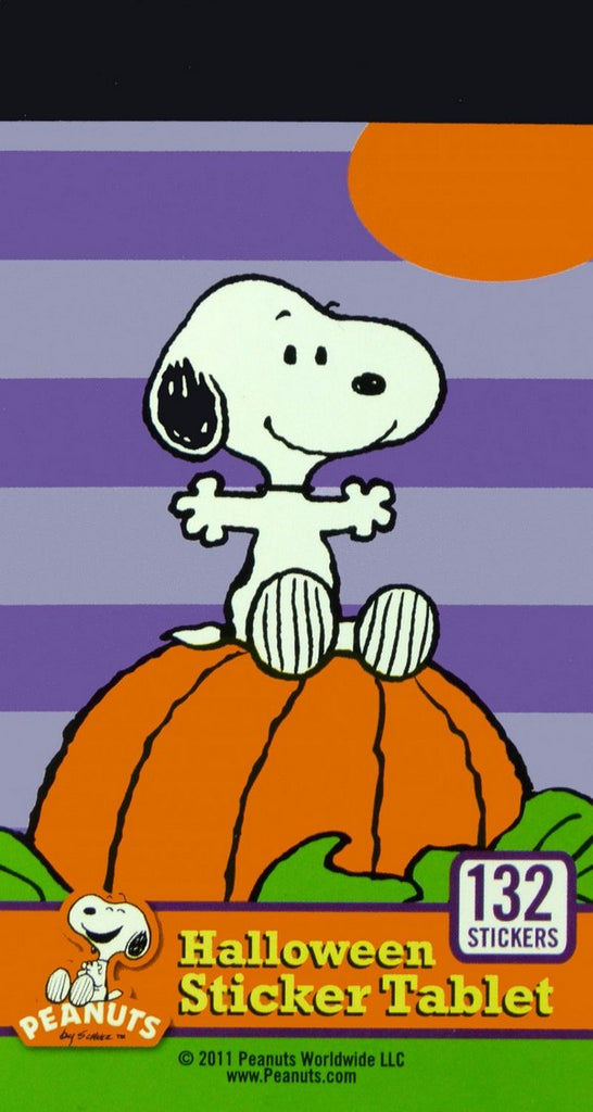 Snoopy Mini Halloween Sticker Tablet