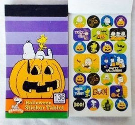 Snoopy Mini Halloween Sticker Tablet - snoopn4pnuts.com