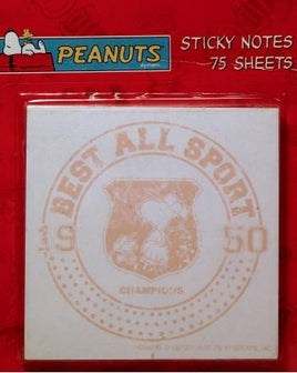 Snoopy Sticky Notes Pad - Best All Sport  On Sale!