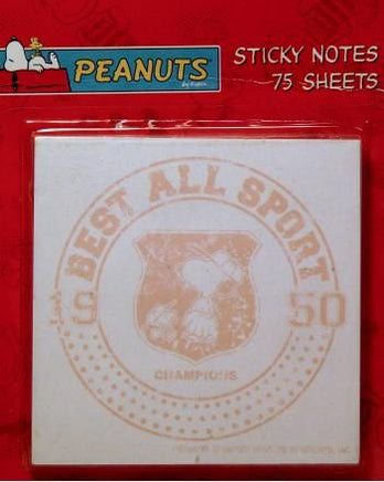 Snoopy Sticky Notes Pad - Best All Sport  On Sale!