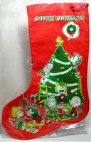 PEANUTS GANG VINTAGE CHRISTMAS STOCKING