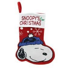 Snoopy Large Felt Christmas Stocking - Snoopy's Christmas - snoopn4pnuts.com