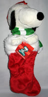 Snoopy Plush Christmas Stocking