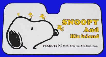 Snoopy Double - Insulated Car Windshield Sun Visor With Reflective Layer - snoopn4pnuts.com