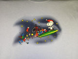 Snoopy Surfing Santa T-Shirt