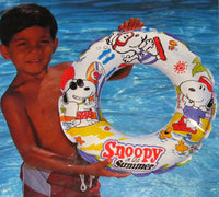 Snoopy Inflatable Swim Pool Ring - snoopn4pnuts.com