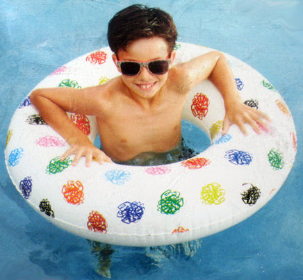 Peanuts Gang Inflatable Swim Tube / Pool Ring - snoopn4pnuts.com