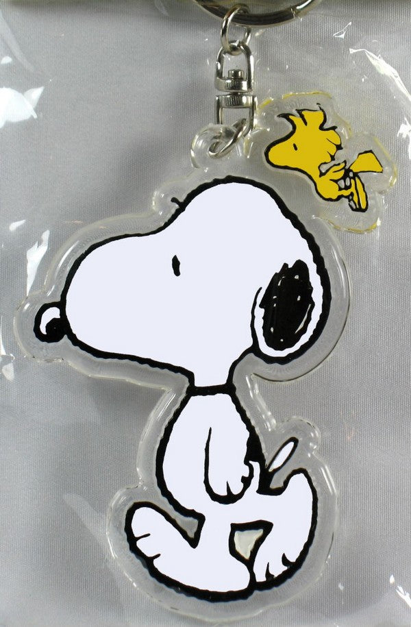 Snoopy and Woodstock acrylic key chain