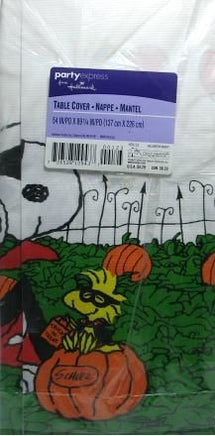 Masked Snoopy Halloween Table Cover