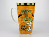 Peanuts Tall Ceramic Halloween Mug