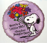 Snoopy Cares Balloon - "TBC: Tender Beagle Care" ON SALE!