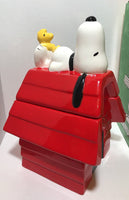Snoopy's Doghouse Cookie Jar - Break Time