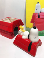 Snoopy's Doghouse Cookie Jar - Break Time