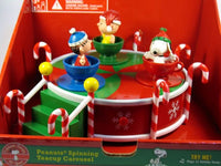 Peanuts Gang Spinning Teacups Musical Carousel