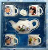 Peanuts Gang Miniature Ceramic Tea Set