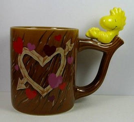 Woodstock On Tree Branch Mug - snoopn4pnuts.com