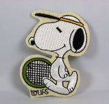 Snoopy Tennis Player Patch