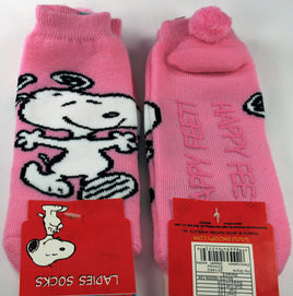 Snoopy Low Cut Thermal Pom - Pom Slipper Socks - snoopn4pnuts.com