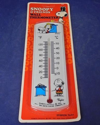 Snoopy and Friends Wall Thermometer - snoopn4pnuts.com