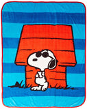 Snoopy Joe Cool Super Soft Plush Throw