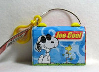 Peanuts Gang lunch box key chain tin